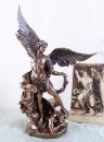 Wspaniała Figura Świętego Michała Archanioła Zwyciężającego Szatana