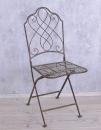 Składane Krzesło Ogrodowe w Stylu Vintage